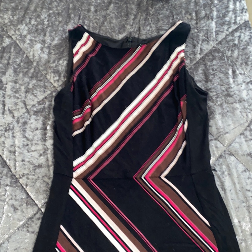 Knee length zip up dress